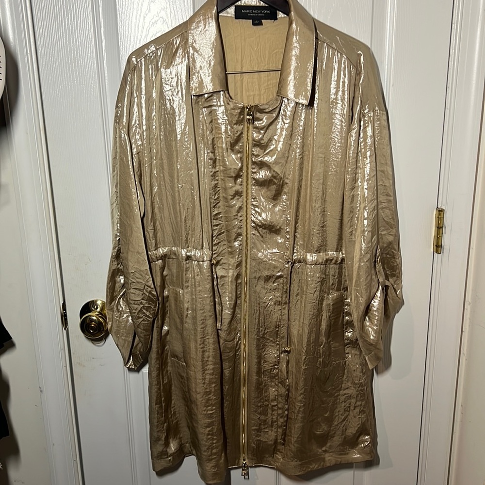 Marc New York lightweight gold jacket L
